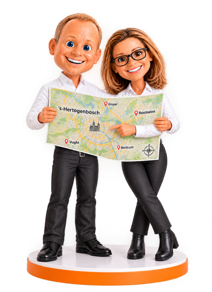 Locaties boekhouders met kaart den bosch